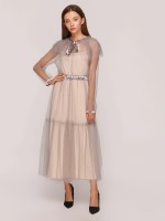 Фатиновое платье midi длинна фото 0