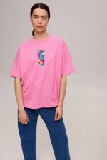 Рожева футболка 3973 фото 1