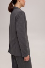 Сірий жакет 3963 фото 4