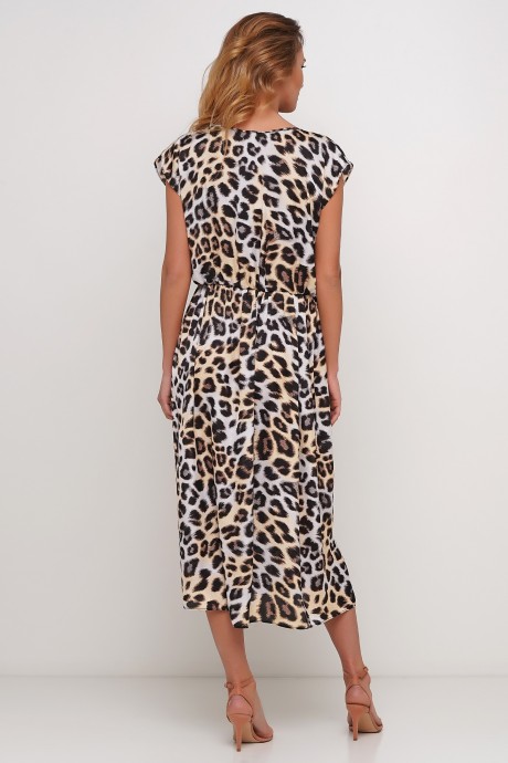 Легка сукня міді  в леопардовому принті 29882988 купить