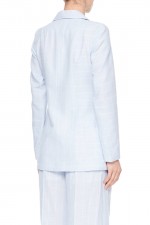 Легкий двубортный жакет фото 1