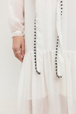 Біла сукня максі 3939 фото 5