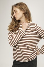 Світшот у смужку 3869 фото 0