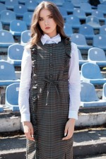 Шерстяное платье-сарафан фото 0