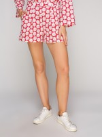 Короткие шорты со складами впереди фото 2