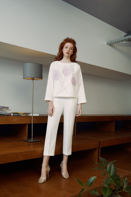 Белые классические брюки1946 купить