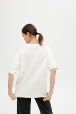 Біла футболка 3820 фото 1