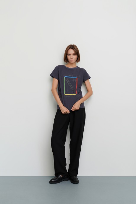 Чорні завужені брюки 36753675 купить