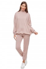 Розовый ангоровый свитер оверсайз фото 0