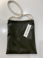 Сумочка із еко-шкіри зеленого кольору фото 1