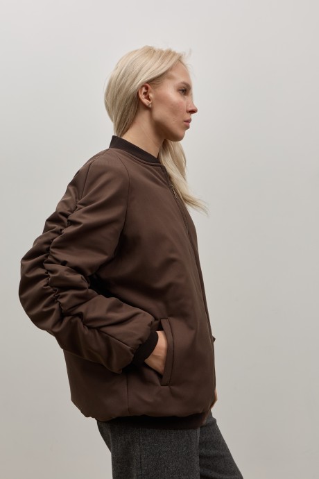 Коричневий бомбер 40704070 купить