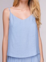 Майка на тонких бретелях фото 2