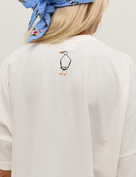 Біла футболка 39773977 купить