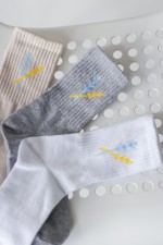 Сірі шкарпетки 3470 фото 1