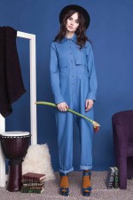 Комбінезон із легкого джинсу 1589 фото 2