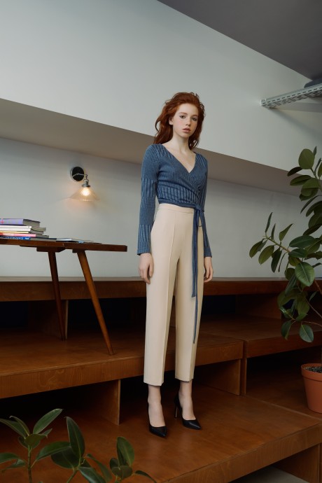 Бежеві класичні штани1959 купить