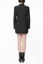 Двубортное платье-пиджак фото 3