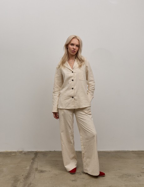 Бежева піжама 40674067 купить