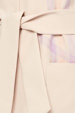 Бежевое платье-жилет фото 4