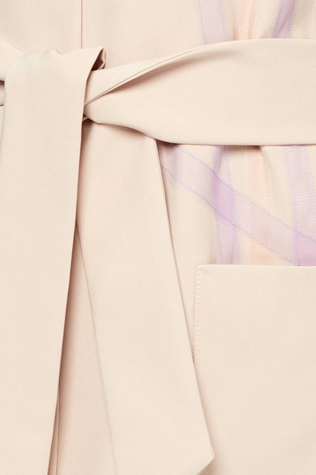 Бежевое платье-жилет1985 купить