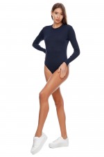 Боди с круглым вырезом, длинным рукавом фото 0