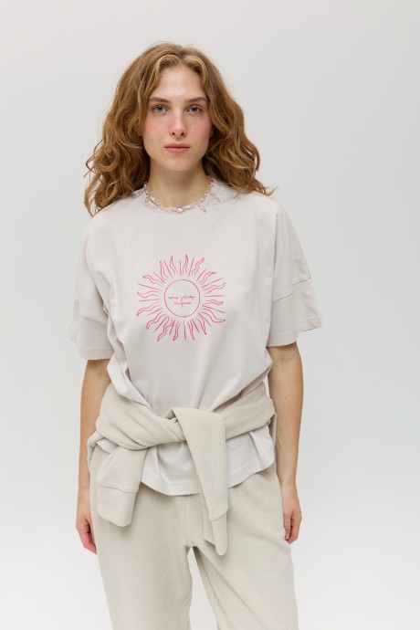 Сіра футболка 40104010 купить