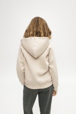 Бежевий худі 3912 фото 6
