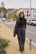 Темно коричневий гольф 4043 фото 2