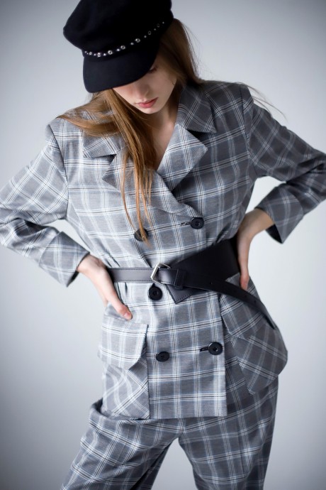 Свободный жакет прямого силуэта2809 купить