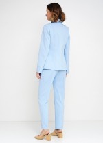 Голубые брюки со стрелками фото 1