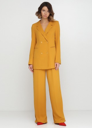 Широкі жовті штани2557 купить