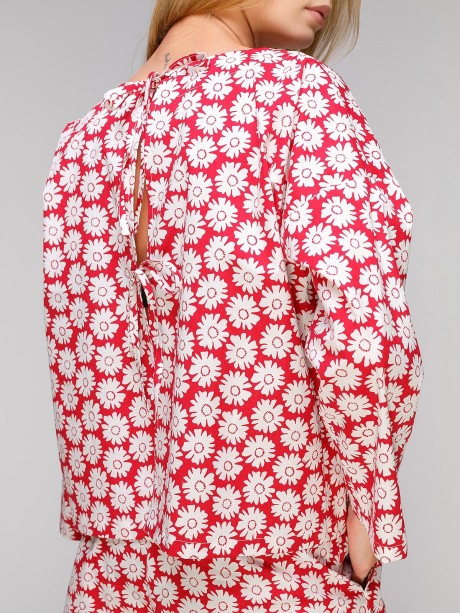 Блуза в белую ромашку2700 купить