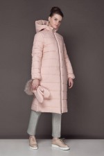 Зимнее пальто с капюшоном фото 0