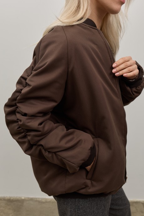 Коричневий бомбер 40704070 купить