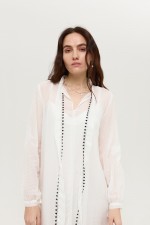 Біла сукня максі 3939 фото 4