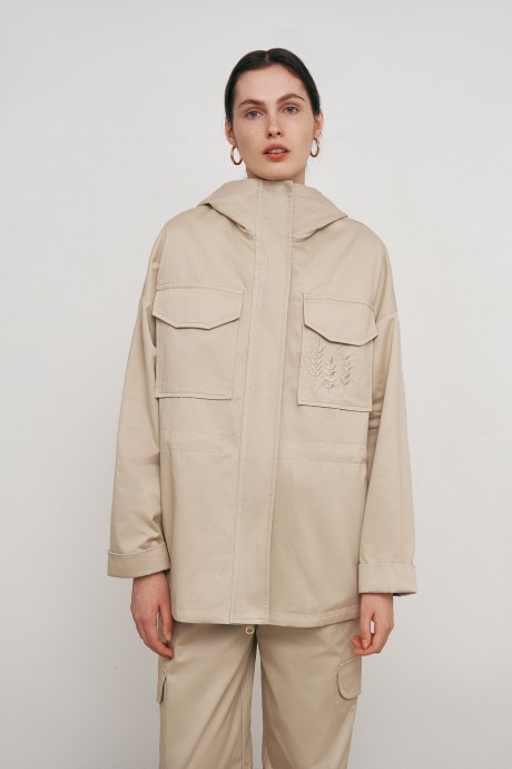 Бежева куртка 36643664 купить