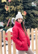 Красная короткая куртка фото 0