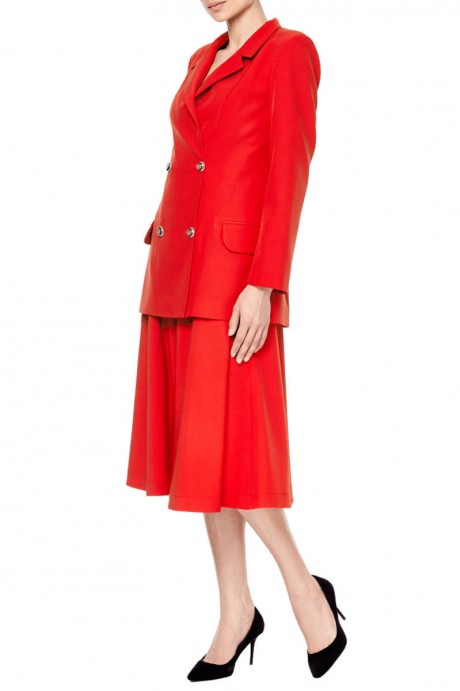 Красный двубортный жакет1952 купить