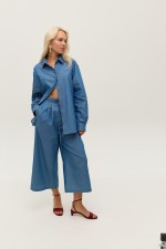 Джинсова сорочка 3975 фото 2