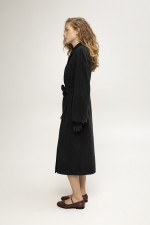 Сіре пальто 3888 фото 3