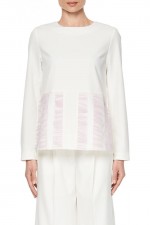 Блузон с вырезом на спине фото 2