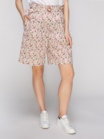 Шорти в квітковий принт фото 2