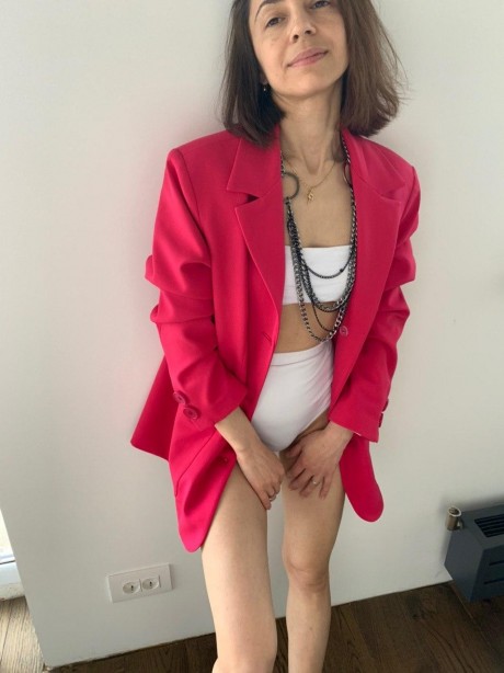 Вільний жакет чоловічого крою2925 купить