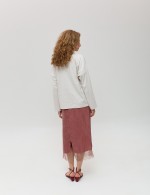 Сірий лонгслів 4013 фото 4