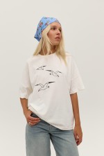 Біла футболка 3977 фото 0