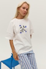 Біла футболка 3984 фото 1