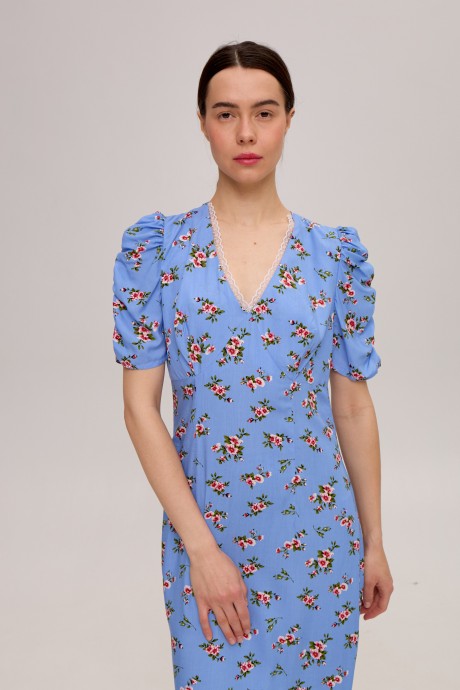 Блакитна сукня 39683968 купить