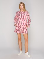 Короткие шорты со складами впереди фото 0