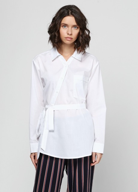 Сорочка з діагональною планкою 23242324 купить