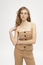 Бежевий корсет 3886 фото 0